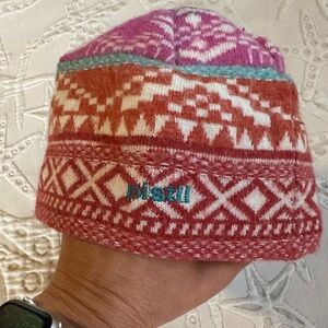 Pistil baby wool Pink and Red Knit Beanie